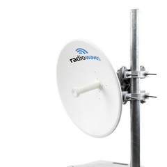 Antena Direccional de alto desempeño, Dimensiones (2 ft), Ganancia de 29 dBi, 4.9-6 GHz, Conectores N-hembra, Fácil instalación, Preensamblada, Montaje incluido
