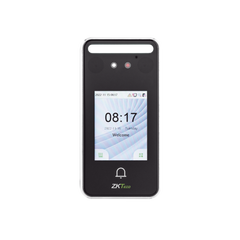 Terminal Biométrica Facial / 500 Rostros 3,000 Tarjetas / Pantalla 2.4" / IP65 / ADMS / Visible Light