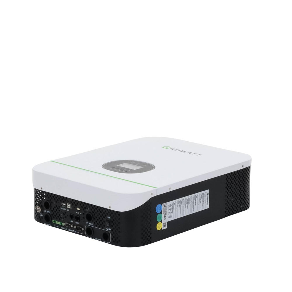 Inversor Cargador 3kW Compatible con Baterías de Litio, Monitoreo Remoto y Sincronización para Mayor Potencia, Operación 48Vcc