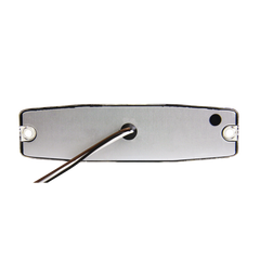 Luz Auxiliar de 4 LED, Ambar, Lente Transparente, SAE