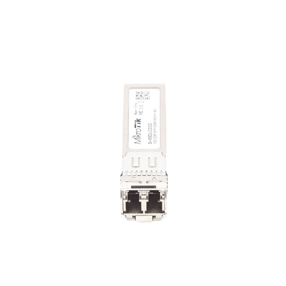 Transceptor MiniGbic SFP+ 10G LC Duplex para fibra Multi Modo 300mts