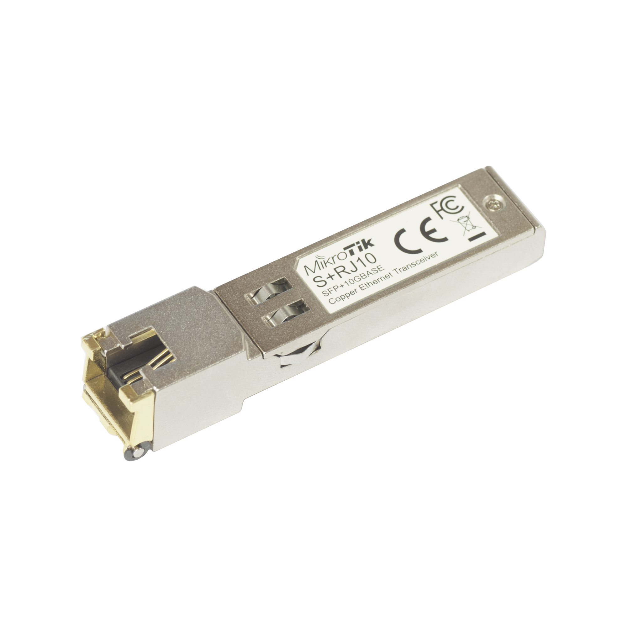 S+RJ10 - 10M, 100M, 1G, 2.5G, 5G, 10G en RJ-45 hasta 10 Gbps