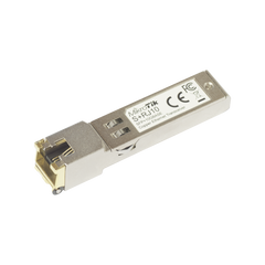 S+RJ10 - 10M, 100M, 1G, 2.5G, 5G, 10G en RJ-45 hasta 10 Gbps