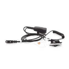 MICRÓFONO DE SOLAPA CON AUDÍFONO DISCRETO P/ KENWOOD Serie G/ 3230/ 2102G/ 2202L/ 2212L/ 2170/ 2360/ 2302/ 2312/ 2000/ 2402/ NX220/ NX240/ TKD240.