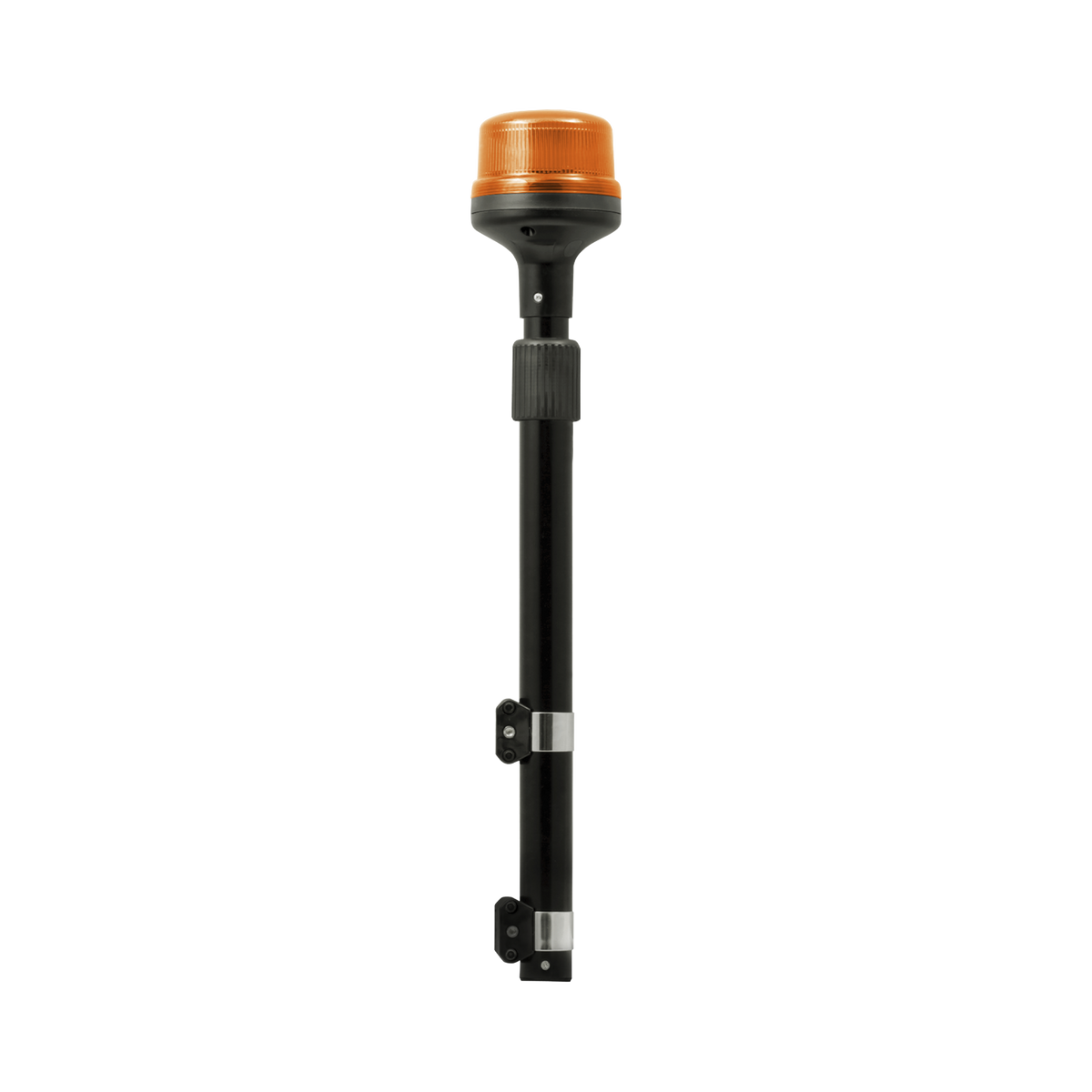 Luz Telescópica para Motocicletas de 8 LED, Ambar, Lente Ambar, SAE