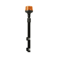 Luz Telescópica para Motocicletas, 8 LED, Ambar, SAE Clase I
