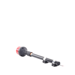 Luz Telescópica para Motocicletas, 8 LED, Roja, SAE Clase I