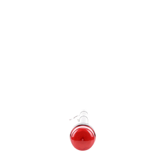 Luz Telescopica para Motocicletas de 8 LED, Rojo, Lente Rojo, SAE