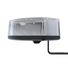 Luz Auxiliar Esquinera de 9 LED, Ambar, Lente Transparente, SAE