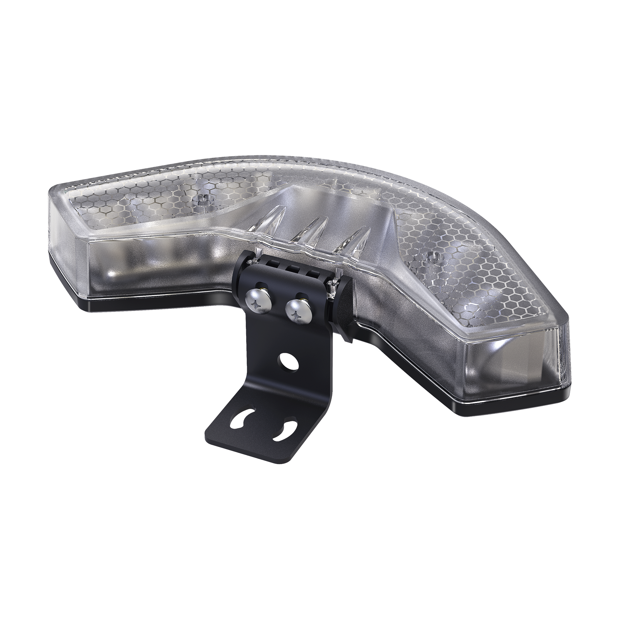 Luz Auxiliar Esquinera de 9 LED, Ambar, Lente Transparente, SAE