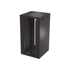 Gabinete de Pared 24U de 635 mm de Profundidad, Rack de 19 pulgadas en Acero Reforzado: Compacto y Resistente para Soluciones Profesionales