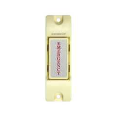 Botón de Emergencia / Botón de Pánico /  Ideal como botón de pánico / Montaje de Superficie / Relevador NC/NO Momentáneo /  Uso con Sirenas y Estrobos / Ideal para Control de Acceso