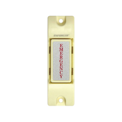 Botón de Emergencia / Botón de Pánico /  Ideal como botón de pánico / Montaje de Superficie / Relevador NC/NO Momentáneo /  Uso con Sirenas y Estrobos / Ideal para Control de Acceso