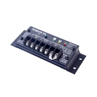 Controlador de Carga Solar SunSaver PWM 10 A / 12 VCC / Encapsulado Epóxico / Clase 1 Div 2 / Compensación de Temperatura