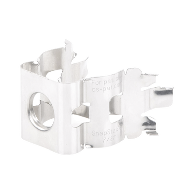Sujetador de presión para cable Heliax de 7/8". Paquete de 10 piezas