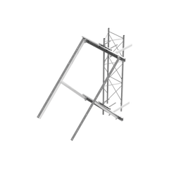 Montaje para Panel Solar de Poste o Torre Galvanizado Electrolítico (Ver Compatibilidad).