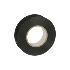 Cinta Eléctrica STRONGHOLD para Aislar, de PVC, Uso General Reparación y Mantenimiento, Grosor de 0.18mm (7 mil), Ancho de 19mm, y 18m de Largo, Color Negro