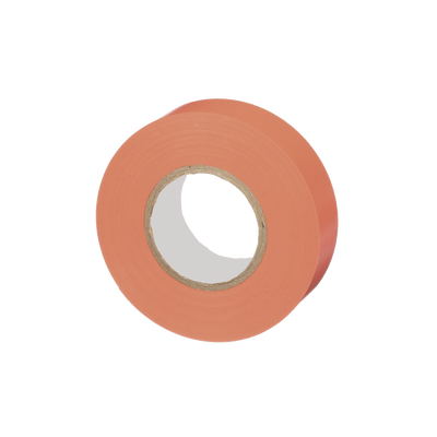 Cinta Eléctrica STRONGHOLD para Aislar, de PVC, Uso General Reparación y Mantenimiento, Grosor de 0.18mm (7 mil), Ancho de 19mm, y 20.12m de Largo, Color Naranja