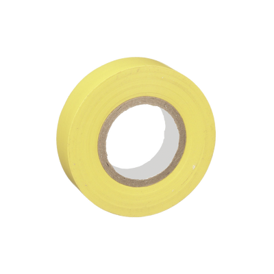 Cinta Eléctrica STRONGHOLD para Aislar, de PVC, Uso General Reparación y Mantenimiento, Grosor de 0.18mm (7 mil), Ancho de 19mm, y 20.12m de Largo, Color Amarillo