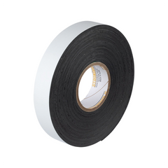 Cinta Eléctrica STRONGHOLD para Aislar de Caucho EPR, Autofusionable, Uso Industrial en Uniones de Alto Voltaje y Temperatura, Grosor 0.76mm (30 mil), Ancho 19mm, y 9.1m Largo, Color Negro.