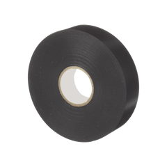Cinta Eléctrica STRONGHOLD para Aislar, de PVC, Uso Profesional en Construcción Eléctrica, Grosor 0.18mm (7 mil), Ancho 19mm, y 20m Largo, Color Negro.