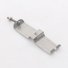 Sujetador de Doble Click para Cable Coaxial de 1 1/4 Pulgadas - Paquete de 10 Piezas