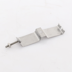 Sujetador de Doble Click para Cable Coaxial de 1 1/4 Pulgadas - Paquete de 10 Piezas