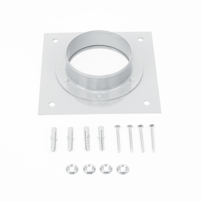 Placa Pasamuros Con Capacidad de Una Bota de 4"