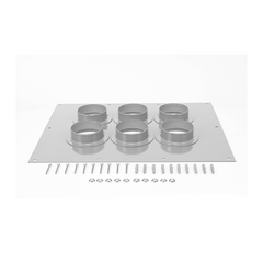Placa Pasamuro con Capacidad de 6 Botas de 4