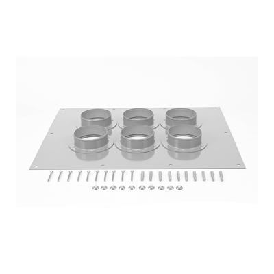 Placa Pasamuro Con Capacidad de 6 Botas de 4"