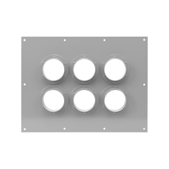 Placa Pasamuro con Capacidad de 6 Botas de 4