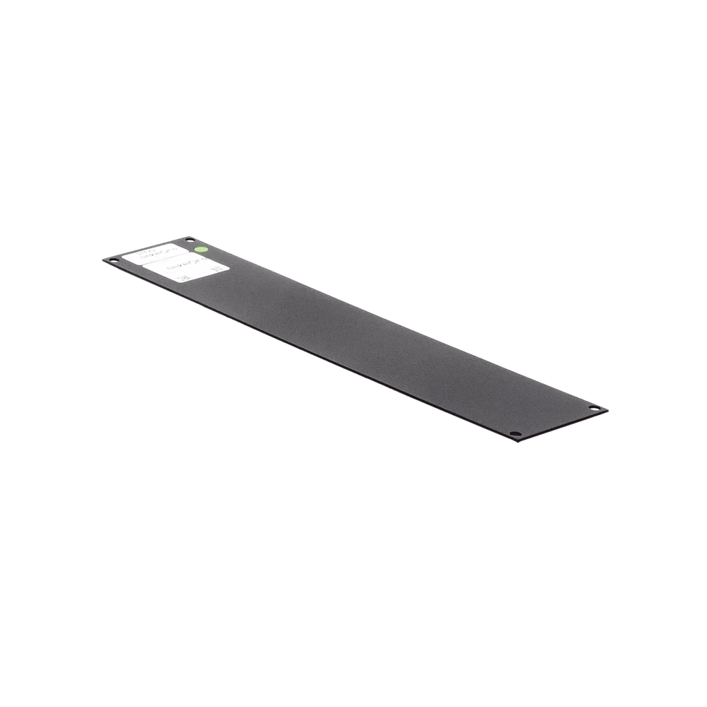 Tapa Ciega para Rack de 19in,  de 2UR, Color Negro