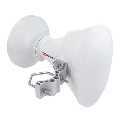 Antena Sectorial Asimétrica Starter Horn de 45º, 5150 - 5950 MHz, ganancia de 17 dBi, conexión directa con radios IS-5AC, PS-5AC y IS-M5, conexión RP-SMA