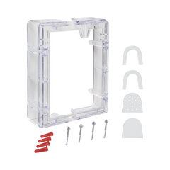 Espaciador de conducto con marco - Transparente para la serie Stopper