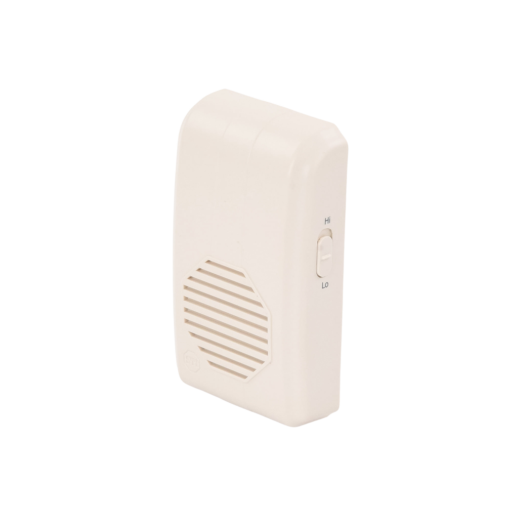 Timbre Inalámbrico Para Puerta Con 10 Tonos, Hasta 150m Linea de Vista, Con Receptor Inalámbrico Incluido, 110Vca