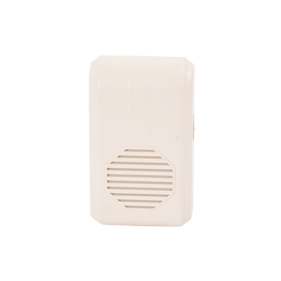 Timbre Inalámbrico Para Puerta Con 10 Tonos, Hasta 150m Linea de Vista, Con Receptor Inalámbrico Incluido, 110Vca