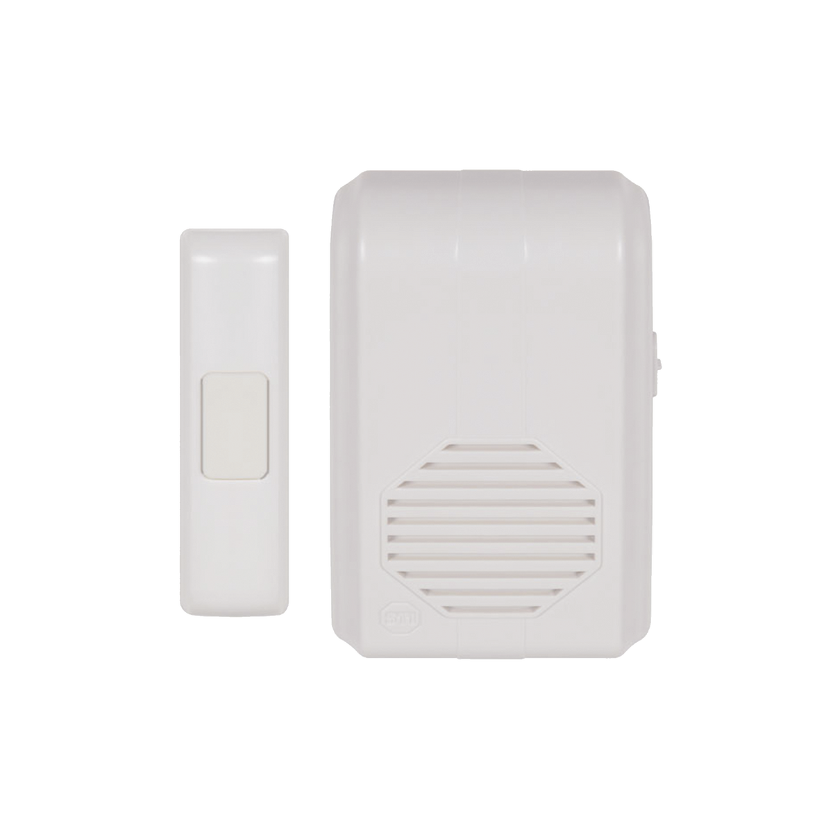 Timbre Inalámbrico Para Puerta Con 10 Tonos, Hasta 150m Linea de Vista, Con Receptor Inalámbrico Incluido, 110Vca
