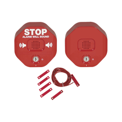 Alarma Multifunción Exit Stopper® Con Bocina Remota, Para Puertas Dobles, Solo Interiores