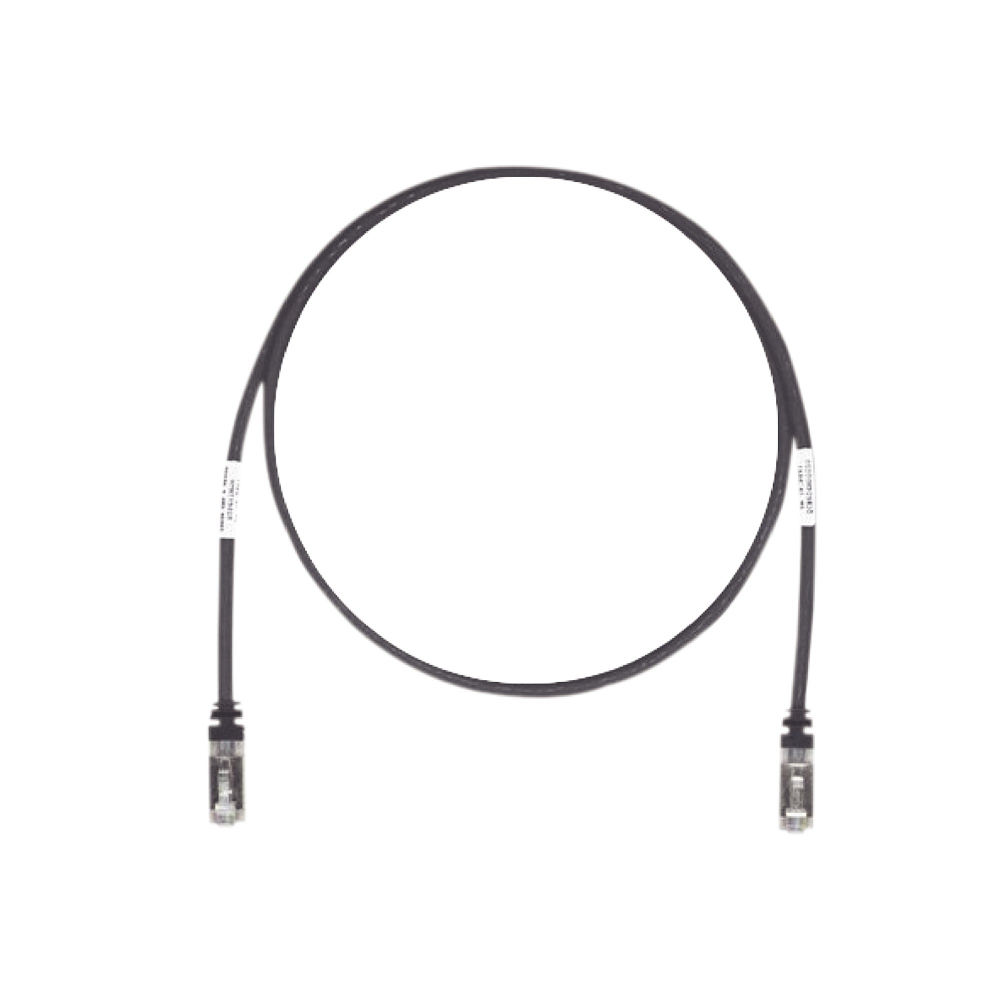 Patch Cord Cat6A, Blindado S/FTP, CM/LS0H, 3.05 Metros (10 Pies), Color Negro