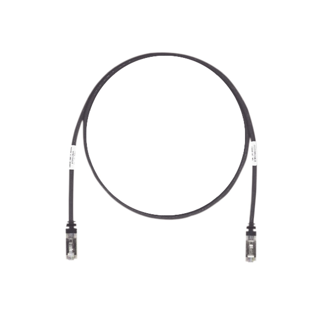 Patch Cord Cat6A, Blindado S/FTP, CM/LS0H, 3.05 Metros (10 Pies), Color Negro