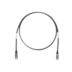 Patch Cord Cat6A, Blindado S/FTP, CM/LS0H, 3.05 Metros (10 Pies), Color Negro