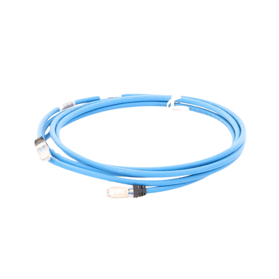 Patch Cord Cat6A, Blindado S/FTP, CM/LS0H, 10ft, Color Azul