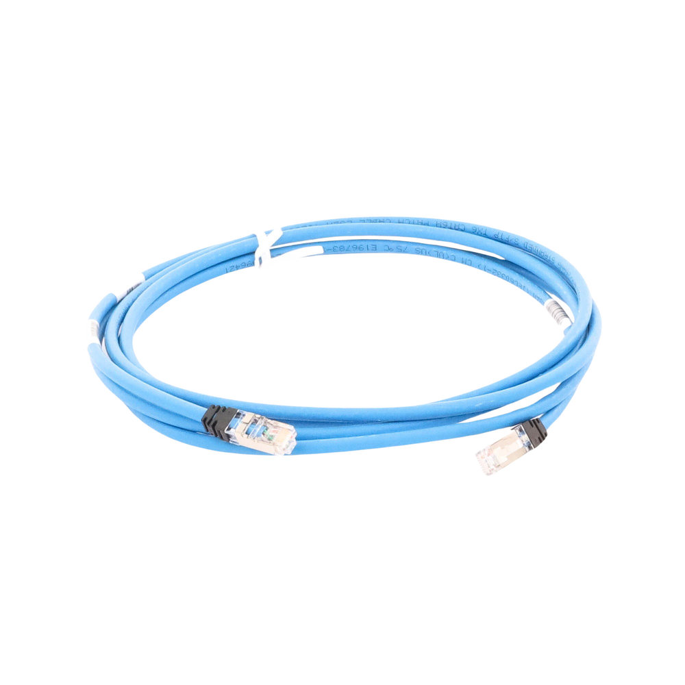 Patch Cord Cat6A, Blindado S/FTP, CM/LS0H, 3.05 Metros (10 Pies), Color Azul