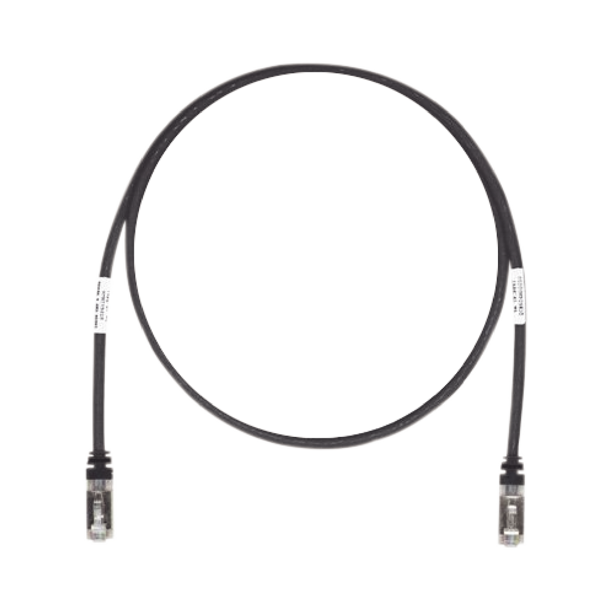 Patch Cord Cat6A, Blindado S/FTP, CM/LS0H, 10 Metros (32.81 Pies), Color Negro