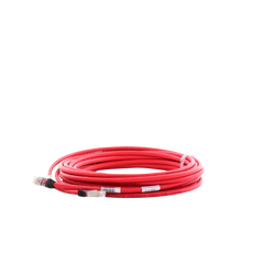 Patch Cord Cat6A, Blindado S/FTP, CM/LS0H, 7.62 Metros (25 Pies), Color Rojo