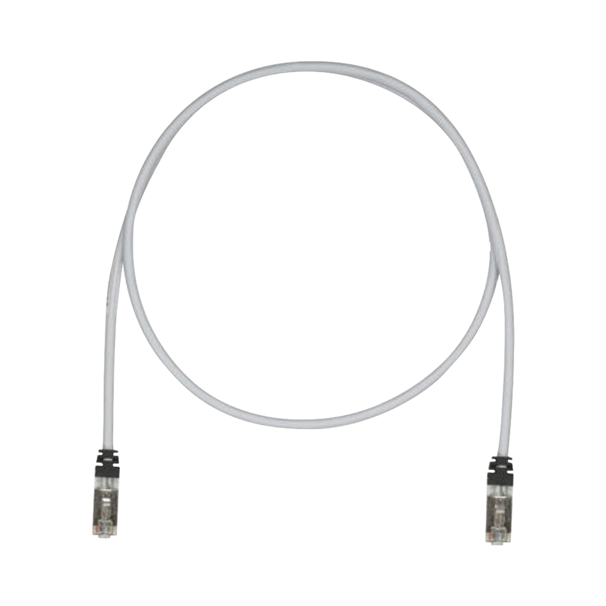 Patch Cord Cat6A, Blindado S/FTP, CM/LS0H, 3 Metros (9.84 Pies), Color Gris