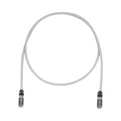 Patch Cord Cat6A, Blindado S/FTP, CM/LS0H, 3 Metros (9.84 Pies), Color Gris