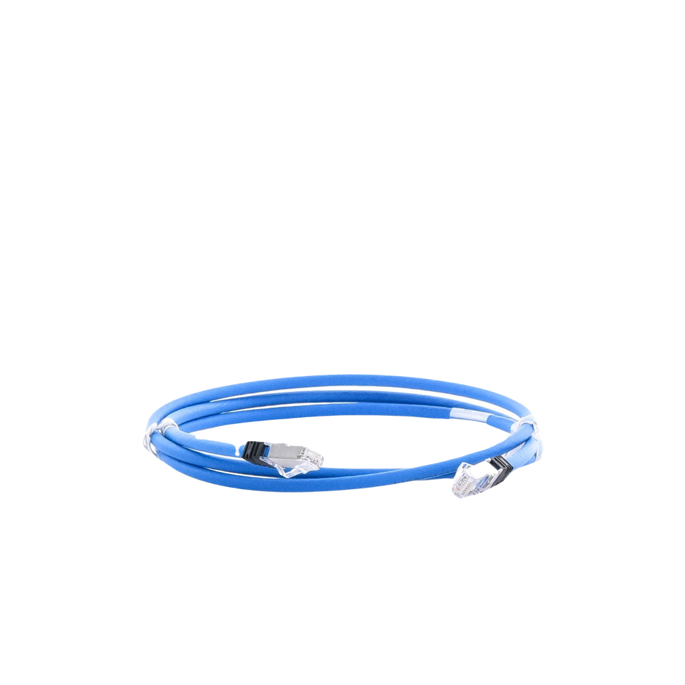 Patch Cord Cat6A, Blindado S/FTP, CM/LS0H, 1.52 Metros (5 Pies), Color Azul