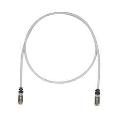 Patch Cord Cat6A, Blindado S/FTP, CM/LS0H, 5ft, Color Gris