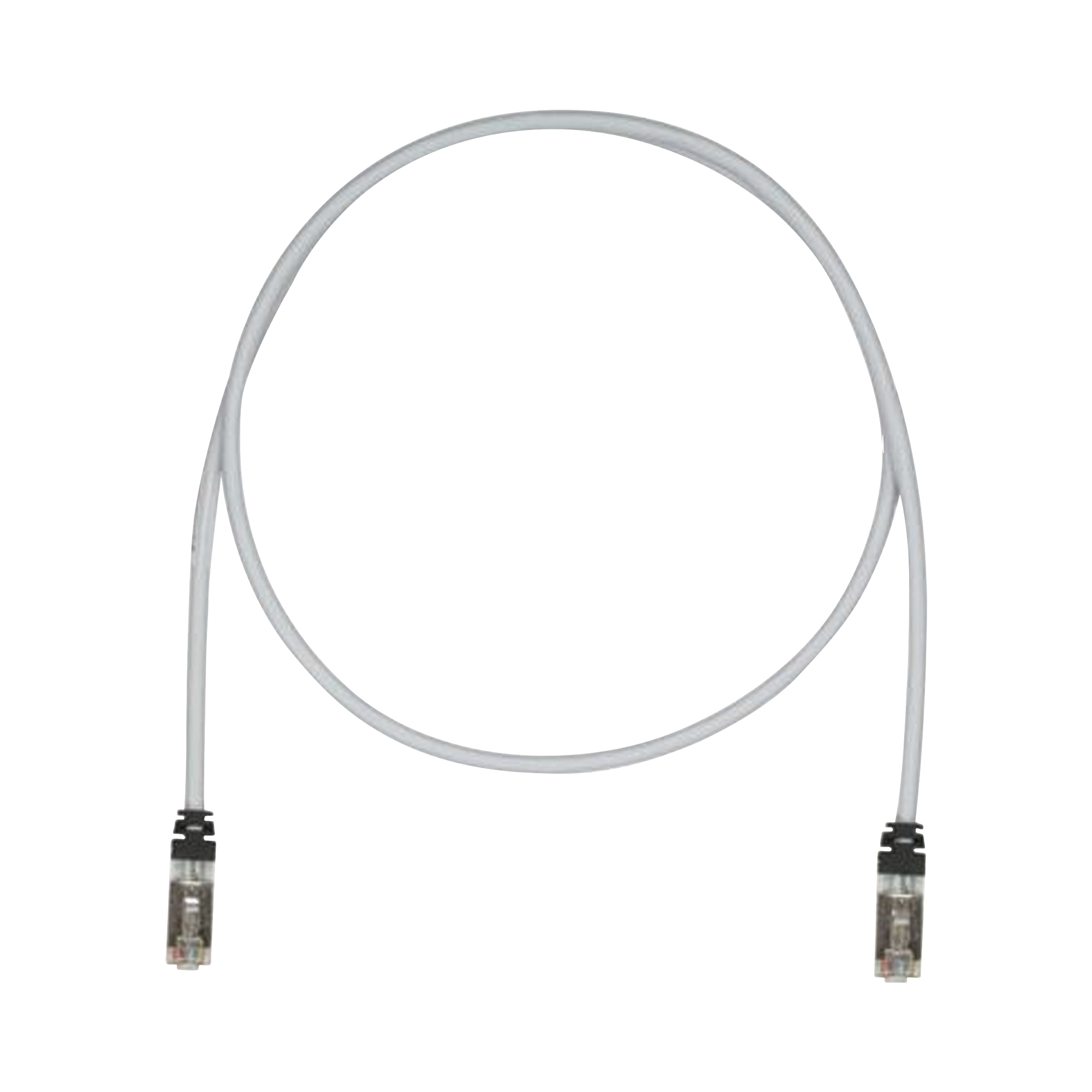 Patch Cord Cat6A, Blindado S/FTP, CM/LS0H, 2.13 Metros (7 Pies), Color Gris